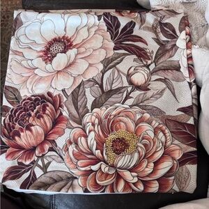Floral Cushion Covers (hidden zipper )
